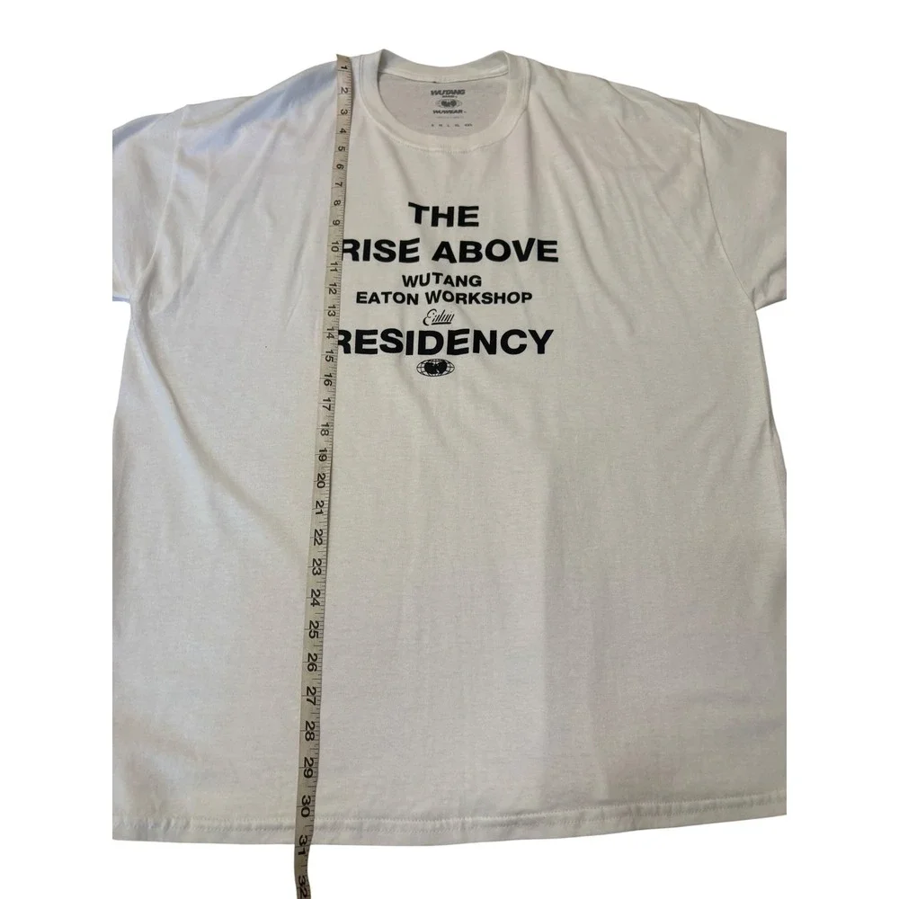 RARE Wu-Tang The Rise Above Eaton DC Workshop Residency Tee Wu Wear XL Merch